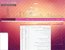Tablet Screenshot of dokhtaran1.rozblog.com